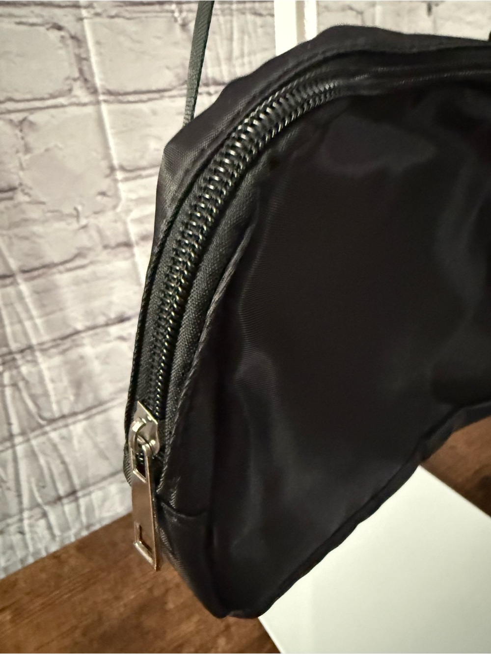 Black Crossbody Belt Bag Bag - Picture 5 of 11